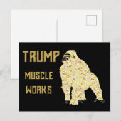 TRUMP POSTKARTE (Vorne/Hinten)