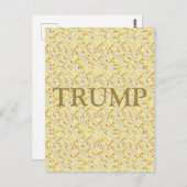 TRUMP POSTKARTE (Vorne/Hinten)