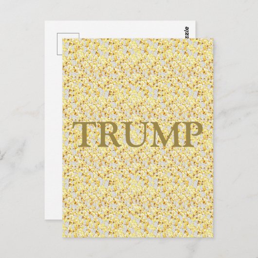 TRUMP POSTKARTE (Vorne/Hinten)