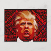 Trump Postmp Postkarte (Vorderseite)