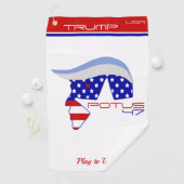 TRUMP POTUS47 Golf Handtuch (Insitu)