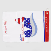 TRUMP POTUS47 Golf Towel Golfhandtuch (Horizontal)