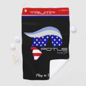 TRUMP POTUS47 Golf Towel Golfhandtuch (Insitu)
