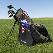 TRUMP POTUS47 Golf Towel Golfhandtuch (Gras)