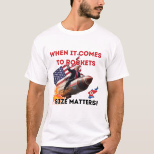 Trump Präsident 2024 Lil Rocket Man T-Shirt