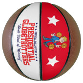 Trump Präsident Globetrotter Basketball (Vertikal)