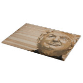 Trump-Präsident Hinzufügen von Text Schneidebrett (Ecke)