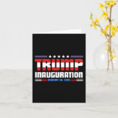 Trump-Präsident Karte (Gelbe Blume)