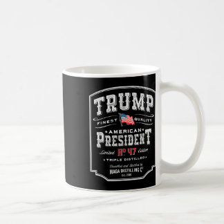 Trump Präsident N 47 Vintag Whiskey Usa Kaffeetasse