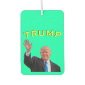 Trump-Präsident Portrait 🇺 🇸 😁 Autolufterfrischer (Vorderseite)