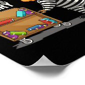 Trump Präsidentenbibliothek Funny Anti Trump Poster (Ecke)