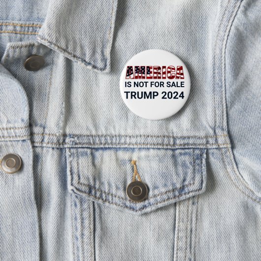 Trump-Präsidentschaftswahlknopf Button (Beispiel)