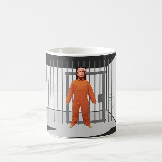 Trump Prisoner Coffee Tasse (Mittel)