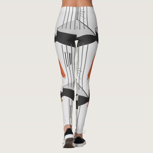 Trump Prisoner Leggings (Rückseite)