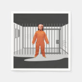 Trump Prisoner Paper Napkin Serviette (Vorderseite)