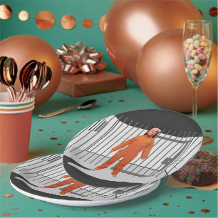 Trump Prisoner Paper Plate Pappteller