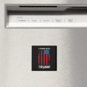 Trump Pro Trump-Unterstützer 1 Magnet (In Situ (Geschirrspüler))