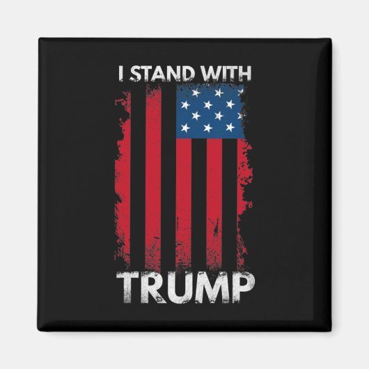 Trump Pro Trump-Unterstützer 1 Magnet (Vorne)