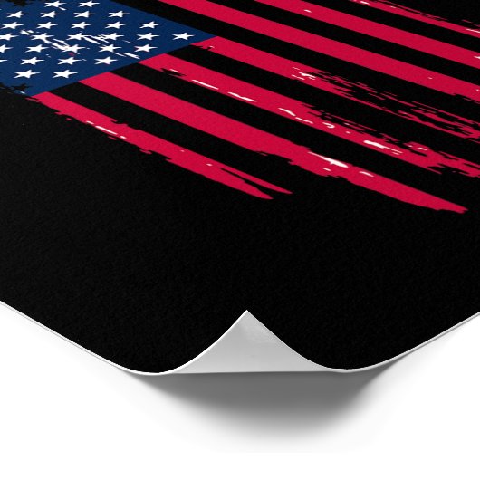 Trump Pro Trump-Unterstützer Poster (Ecke)