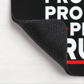 Trump Pro Waffe Pro Leben Pro Gott Pro USA Republi Mousepad (Ecke)