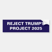 TRUMP-PROJEKT 2025 ABLEHNEN