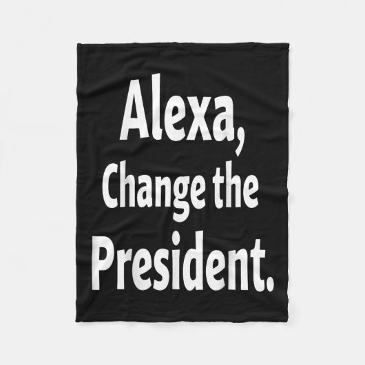 Trump Protest gegen Politisch _1 Fleecedecke (Vorderseite)