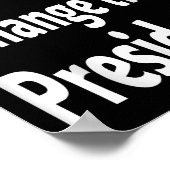 Trump Protest gegen Politisch _1 Poster (Ecke)