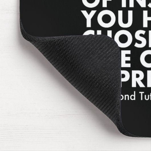 Trump Protest Mousepad (Ecke)