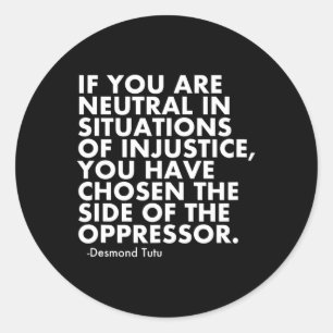 Trump Protest Runder Aufkleber