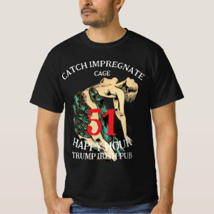 Trump Pub Jersey nummerierte Unterschrift signiert T-Shirt