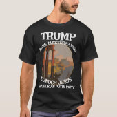 Trump Public Masturbation Video Monkey WH Zoo T-Shirt (Vorderseite)