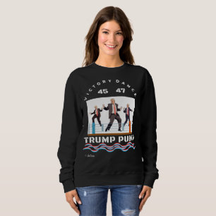 Trump Pump Victory Dance Black T - Shirt
