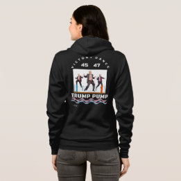 Trump Pump Victory Dance Hoodie Bella Leinwand