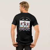 Trump Pump Victory Dance T - Shirt (Rückseite voll)