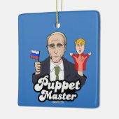 Trump Puppet Master - Wladimir Putin Keramikornament (Links)
