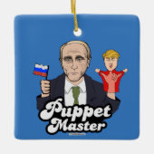 Trump Puppet Master - Wladimir Putin Keramikornament (Vorderseite)