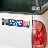 TRUMP/PUTIN 2024 Autoaufkleber (Auf Lkw)
