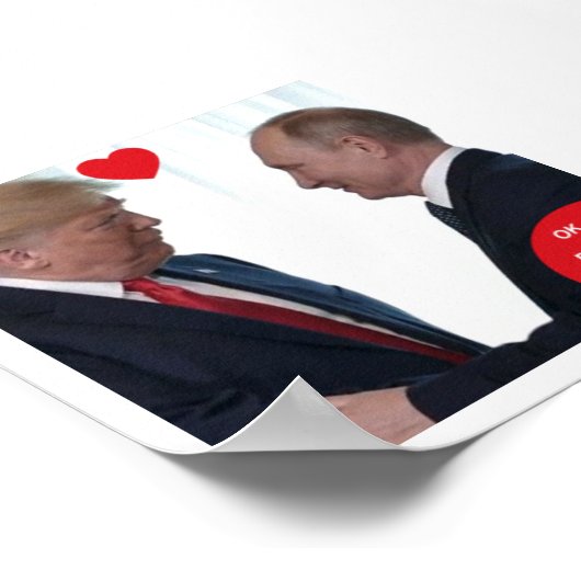 Trump & Putin Poster (Ecke)