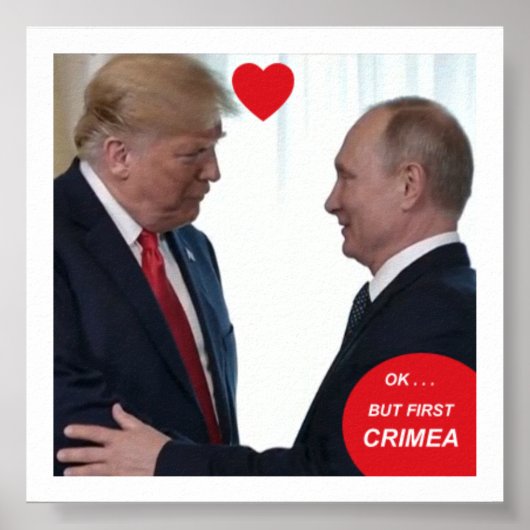 Trump & Putin Poster (Vorne)