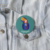 Trump - Putin Russische Puppe Button (Beispiel)