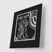 TRUMP QUADRATISCHE WANDUHR (Winkel)