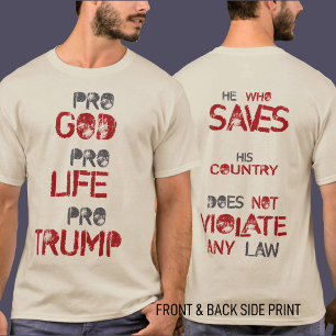Trump Quote Shirt   Conservative Apparel T - Shirt