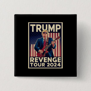 Trump-Rache Tour 2024 - Politische Wahl 2024 Button