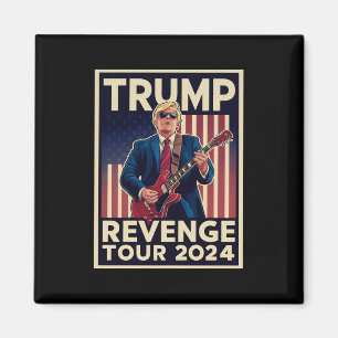 Trump Rache Tour 2024 Politische Wahl 2024 Magnet