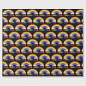 Trump Rainbow 2024 Geschenkpapier (Flach)