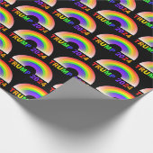 Trump Rainbow 2024 Geschenkpapier (Ecke)