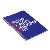 Trump raus notizblock (Rechte Seite)