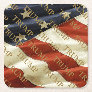 TRUMP RECHTECKIGER PAPPUNTERSETZER