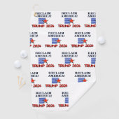 Trump Reclaim America Golf Towel Golfhandtuch (Insitu)