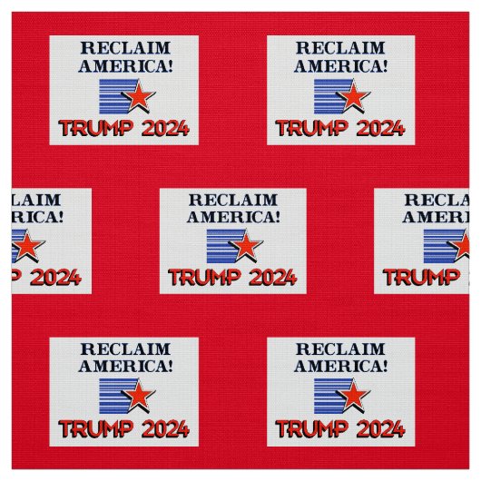 Trump Reclaim America Stoff (Muster)